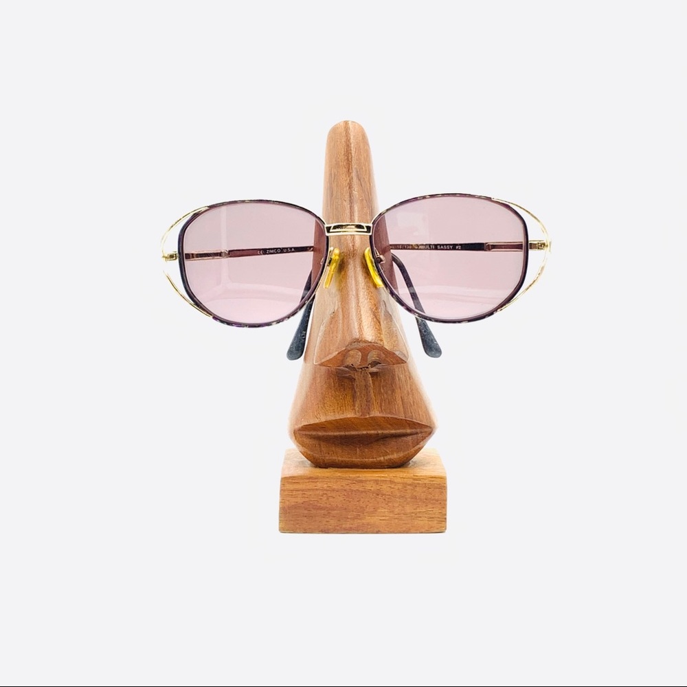 Vintage Zimco Gold Oval Metal Sunglasses Frames